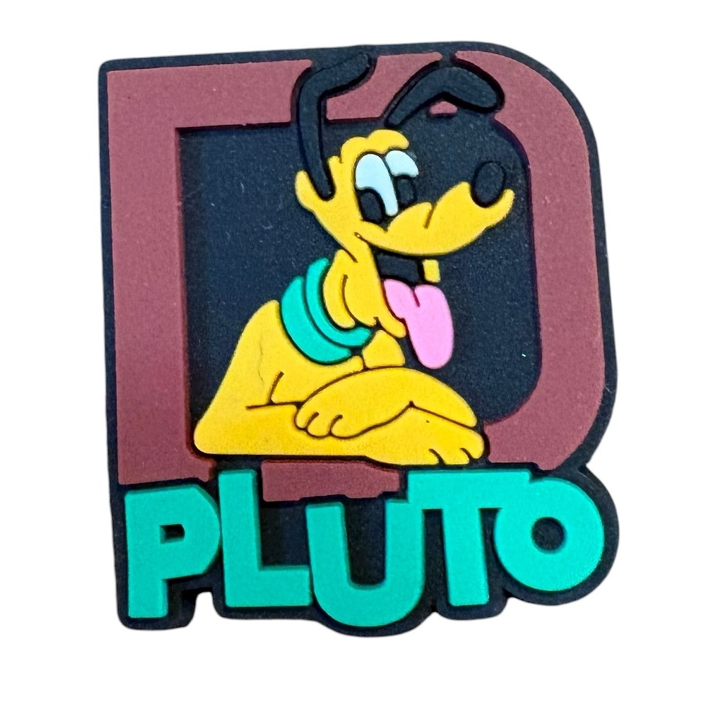 Pluto Croc Charm